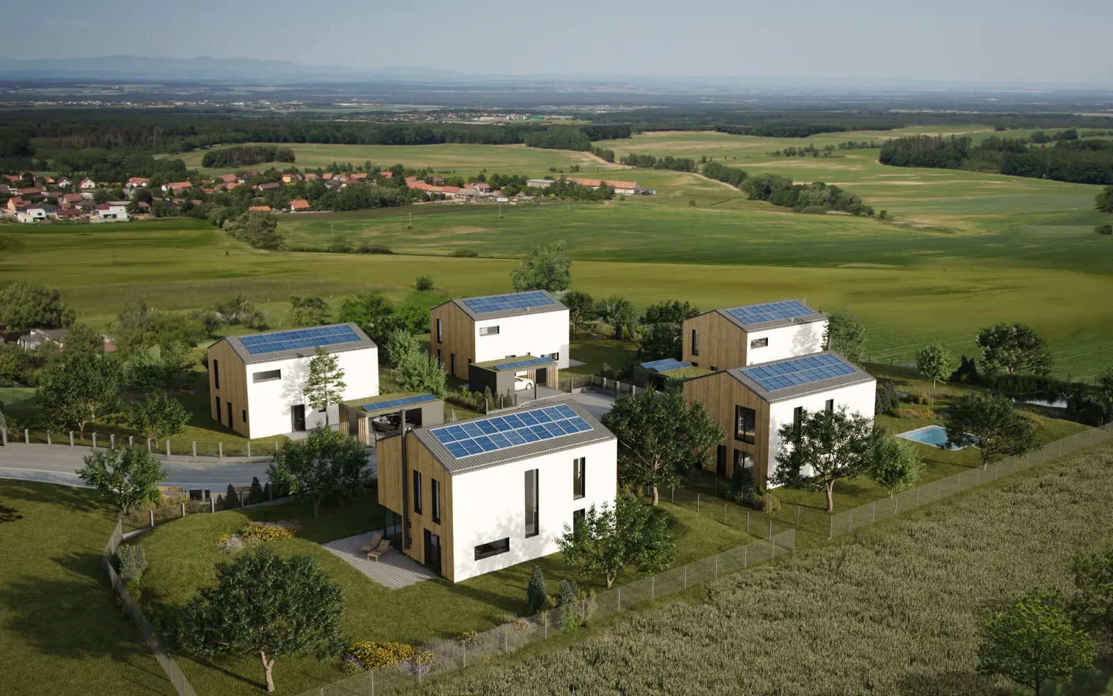 SOUBOR RODINNÝCH DOMŮ PODHOŘANY